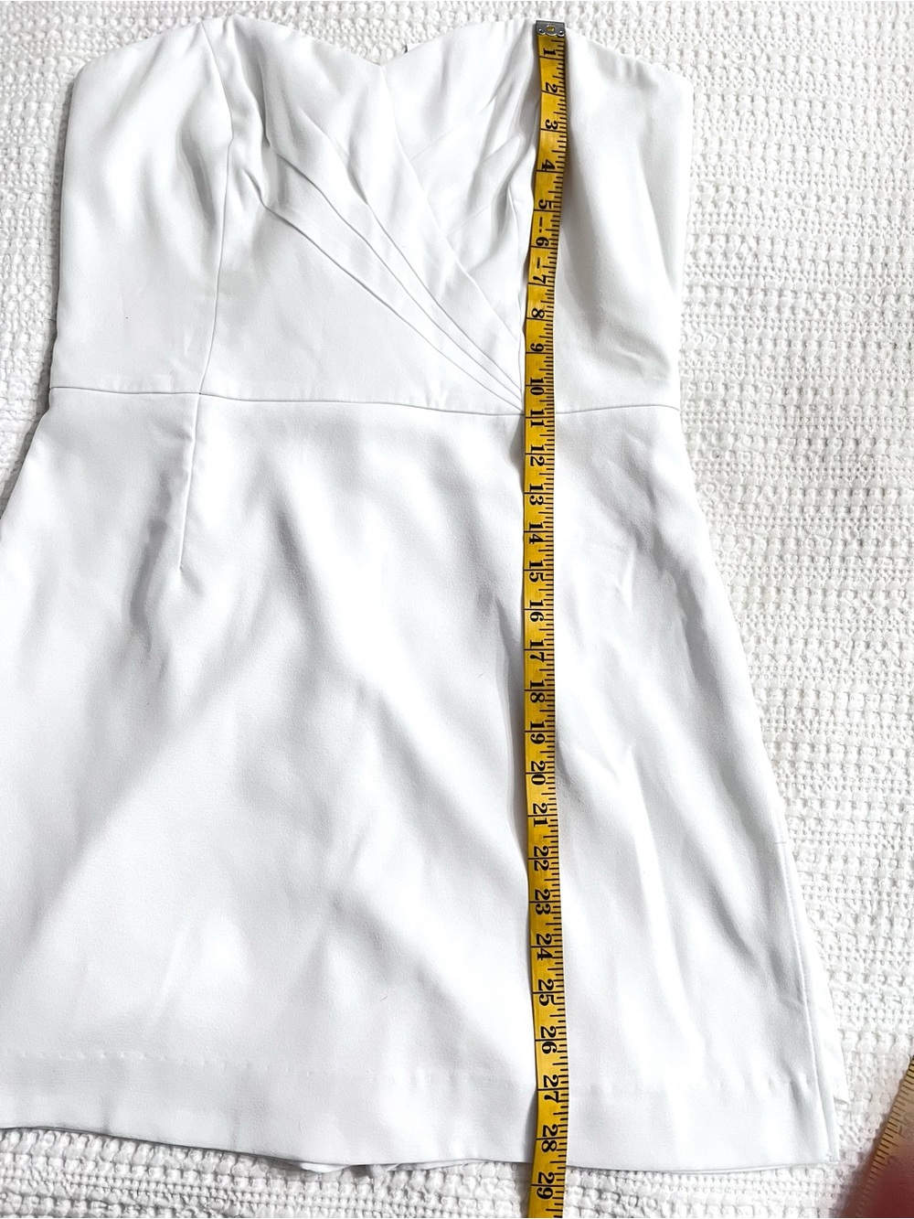 NWT Lilly Pulitzer Kylo Romper in White. Size 12. Strapless. - Picture 12 of 13